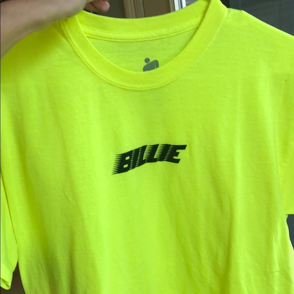 Neon Yellow Billie Eilish T-shirt - Picture 4 of 4